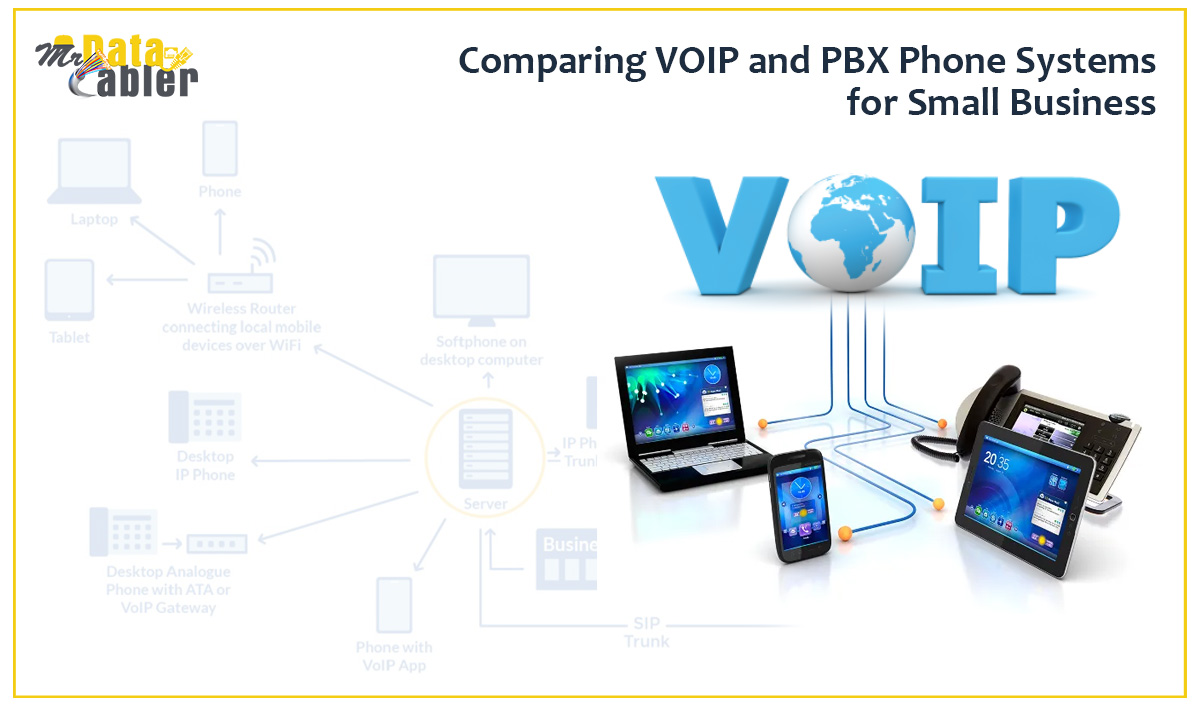 Comparing VOIP and PBX phone systems for small business
